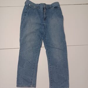 Chaps Women Skinny blue Jeans Stretch Pocket‎ 12